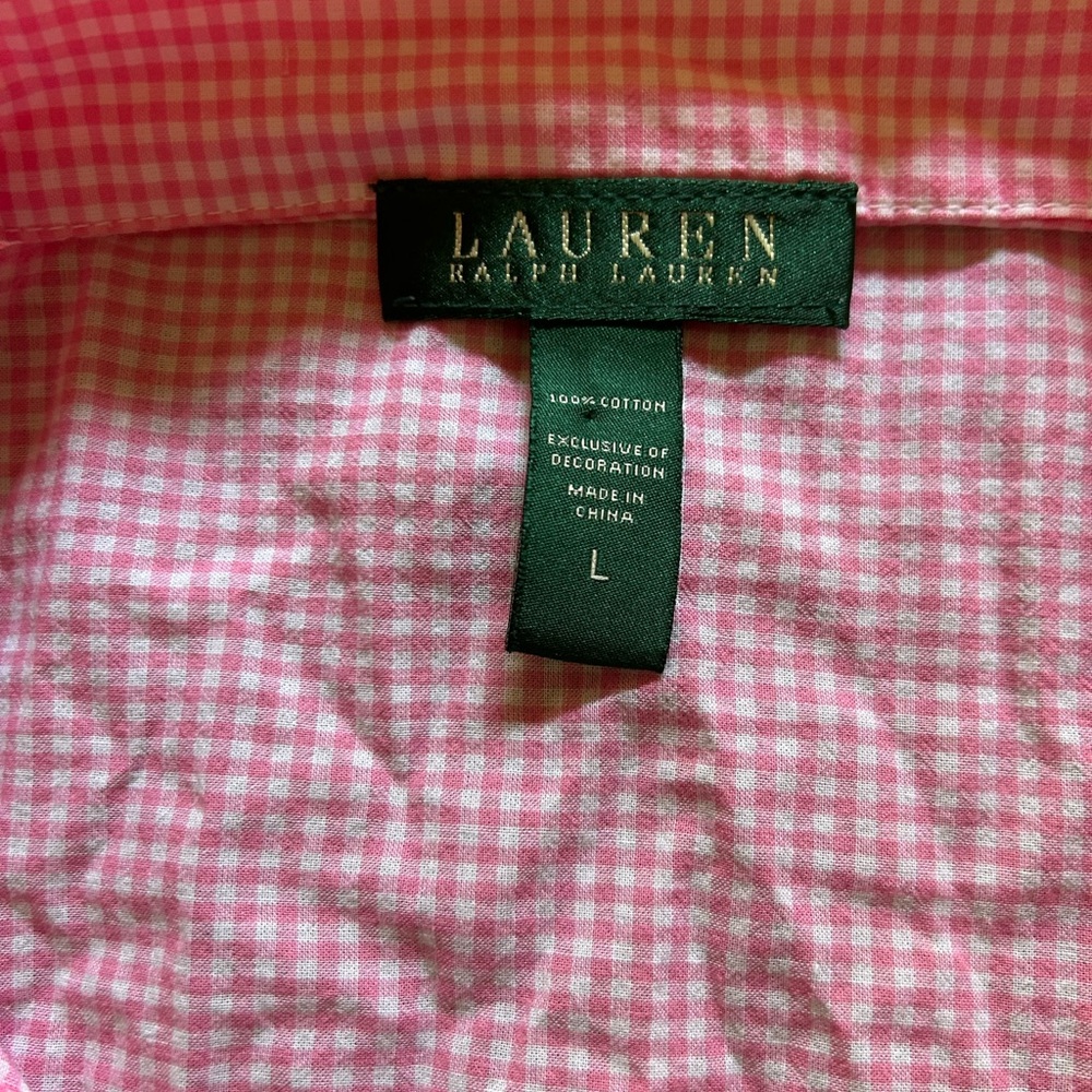 Lauren by Ralph Lauren Night Shirt Size Large - Picture 2 of 3